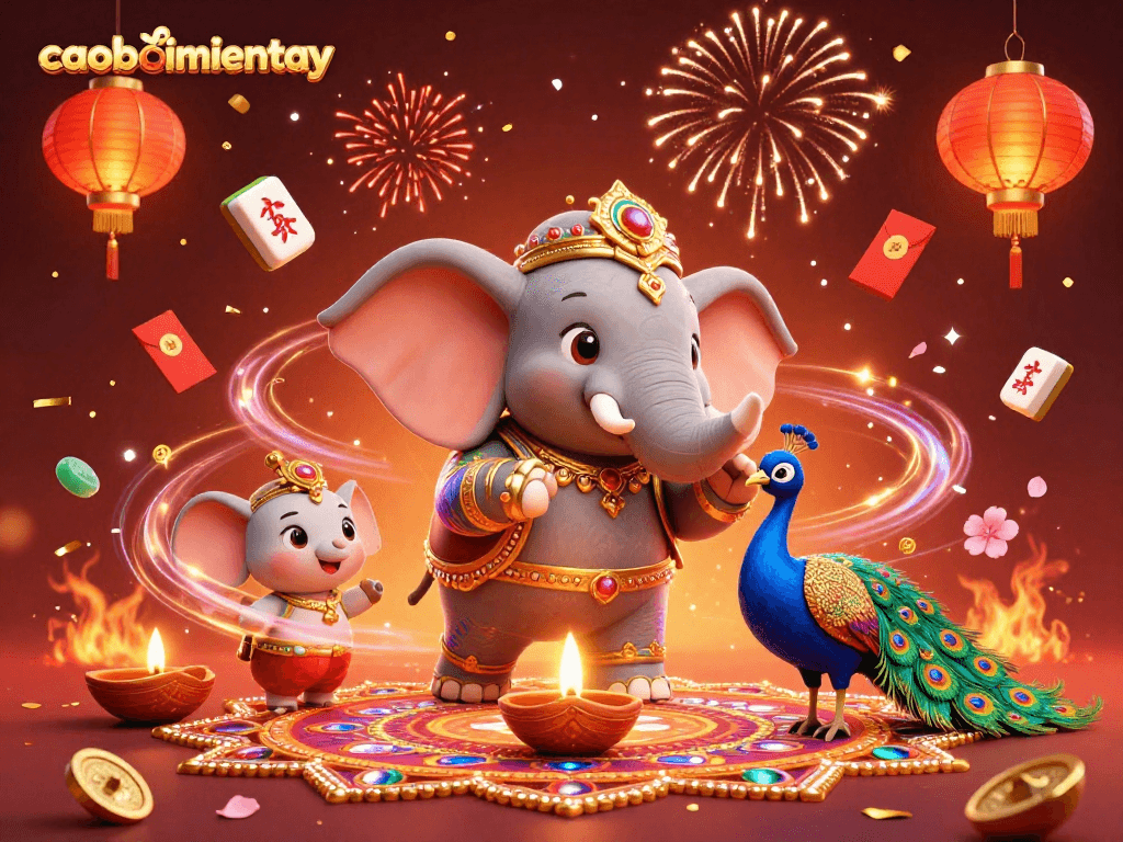 Cao Bồi Miền Tây gaming action with vibrant 3D characters, emphasizing strategic plays and exciting visuals.