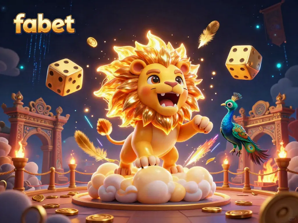 Experience thrills and excitement with fabet's dynamic gambling environment featuring iconic characters and game elements.