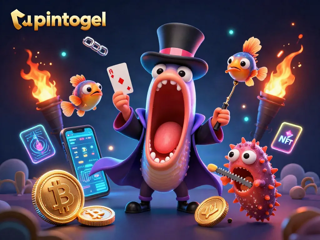 Menangkan keuntungan hingga puncak dengan upintogel, sambil menikmati pertunjukan sulap bawah laut yang memukau.
