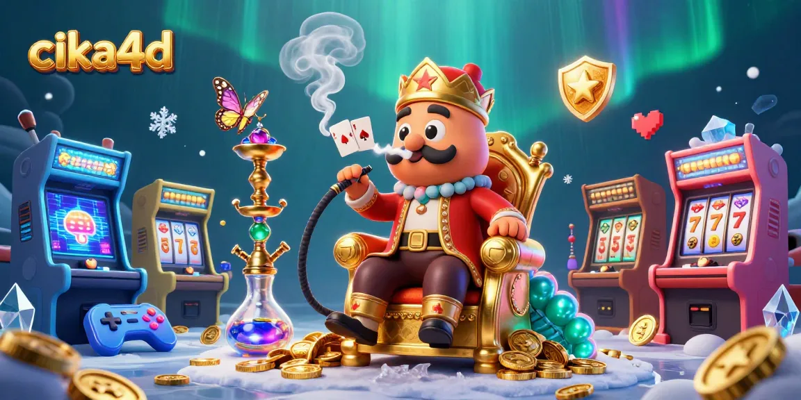 Experience thrilling wins with cika4d in this vibrant and immersive casino scene.