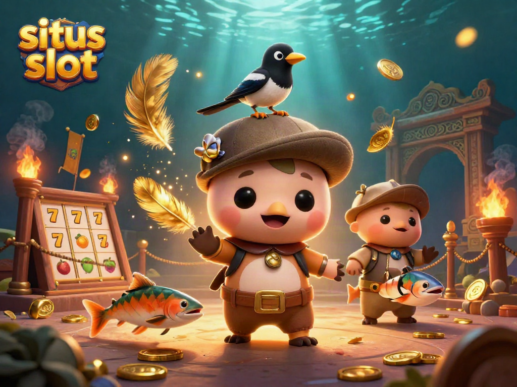 Menang di situs slot dengan keberuntungan Nessie dan teman-temannya yang lucu.