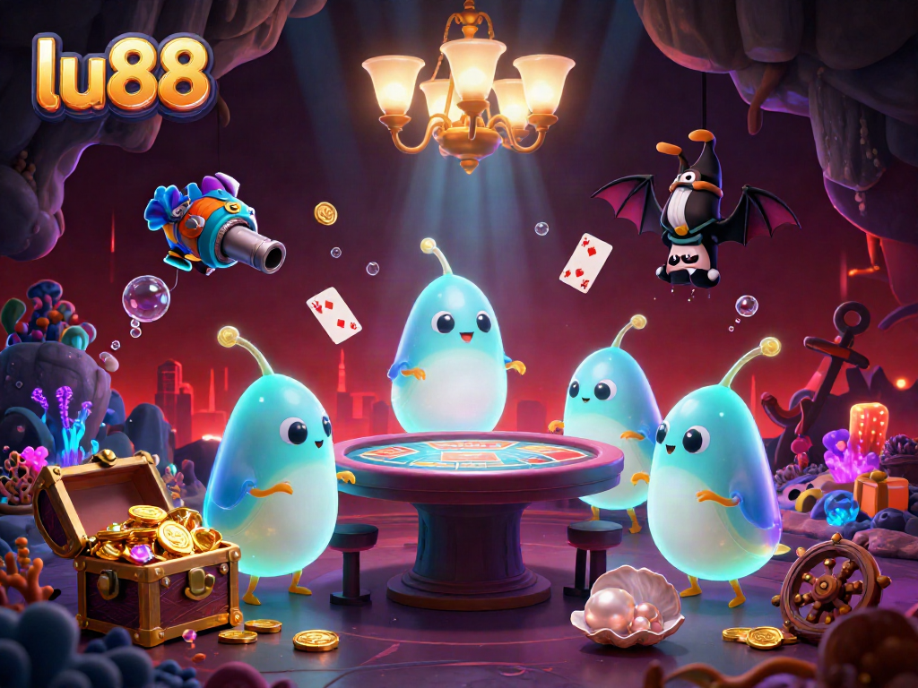 Experience thrilling wins at lu88, where bioluminescent waves illuminate a captivating cave casino.