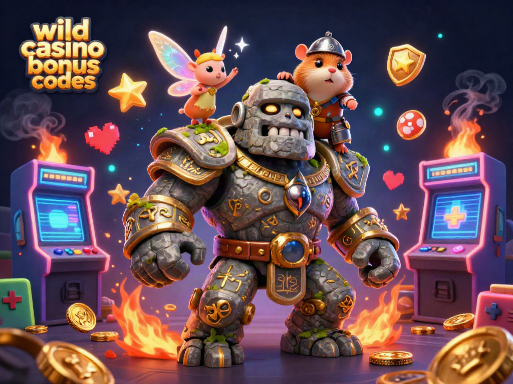 Engage with wild casino bonus codes and unlock exclusive offers throughout this vibrant scene.