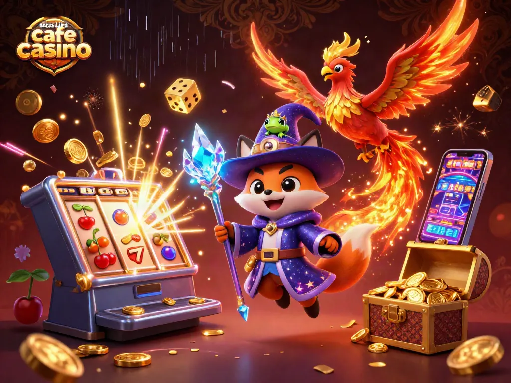 Engage in thrilling gameplay at sites like cafe casino with our enchanting wizard and phoenix.