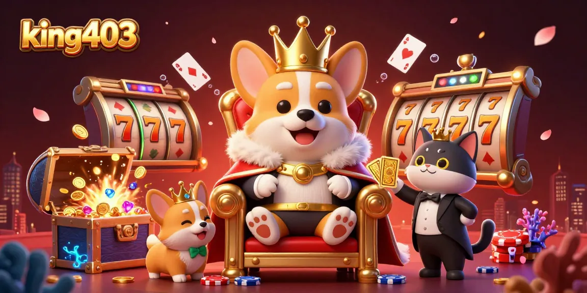Engage with thrilling slots and card games at king403 featuring vibrant casino royalty.