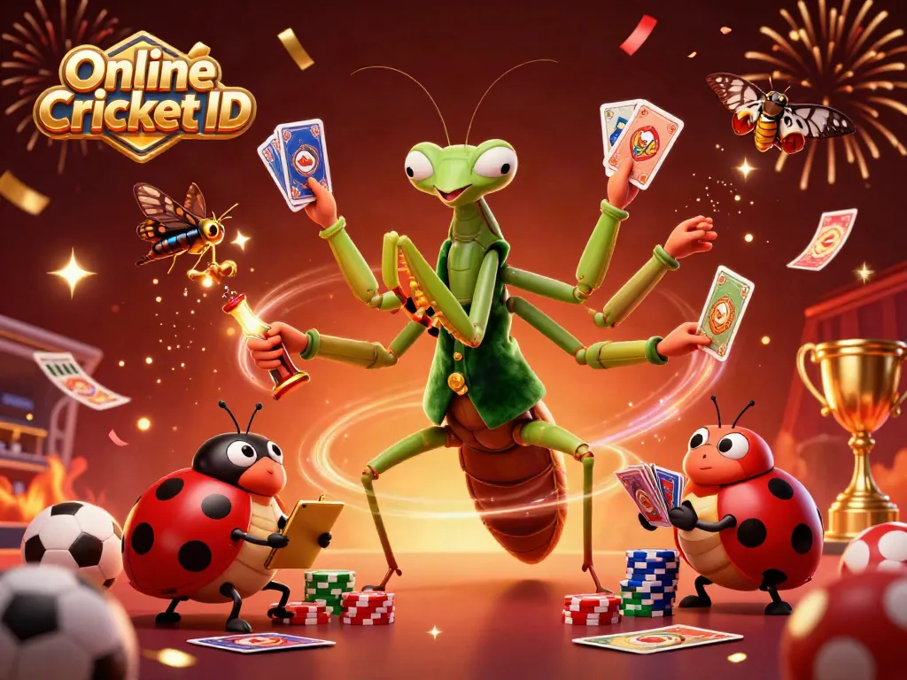 Experience fast betting with your Online Cricket ID amidst vibrant casino action and dynamic celebrations.