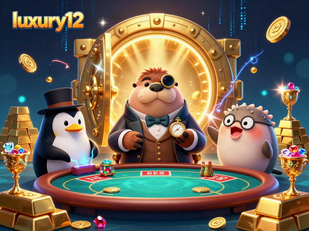 Experience thrilling poker gameplay with luxury12 in this vibrant underwater casino scene.