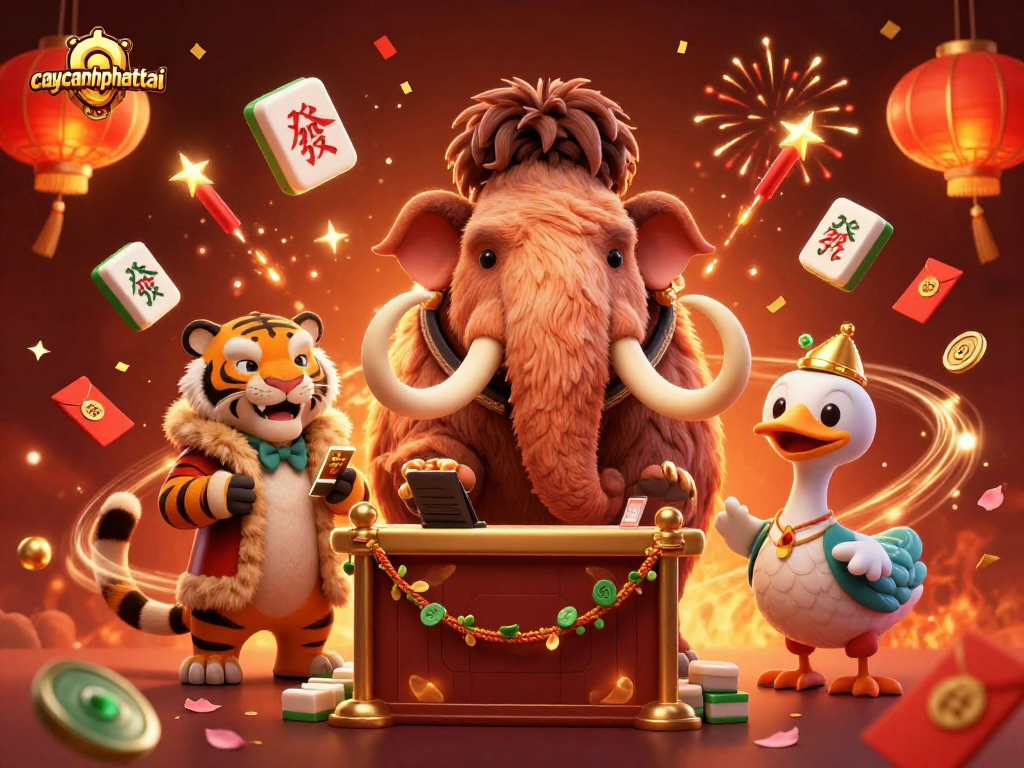 Experience exciting gameplay with caycanhphattai as vibrant characters engage in dynamic casino fun.
