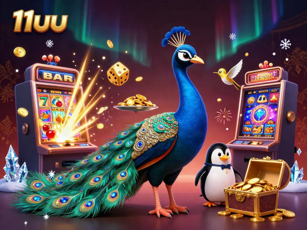 Engage in thrilling casino excitement with 11uu featuring vibrant characters and dynamic gaming elements.