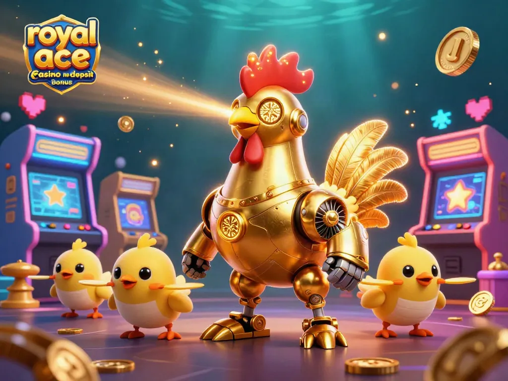 Engage your luck with royal ace casino no deposit bonus and immersive gaming elements in a vibrant scene.