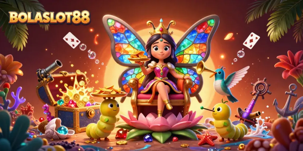 BOLASLOT88 invites players to an enchanting casino realm with gem-rich visuals and charming characters.