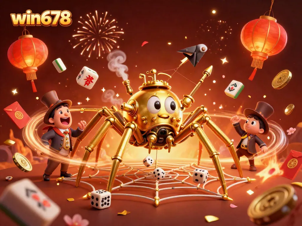 Experience the thrill at win678 with an extraordinary 3D steampunk casino scene filled with luck and charm.