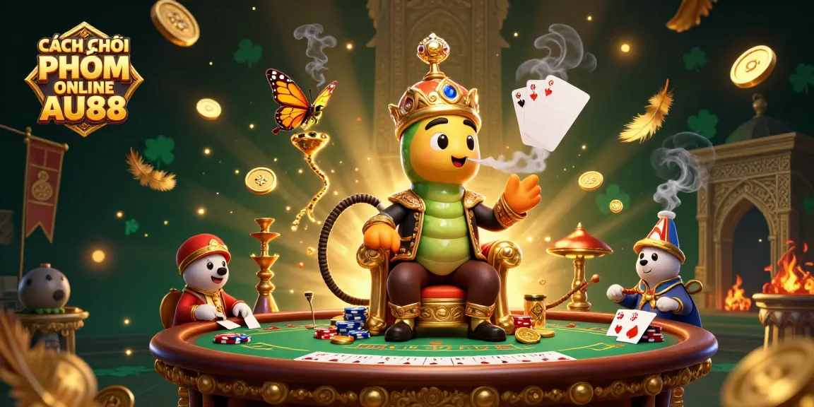 Play Phỏm Online at AU88 with exciting gaming action and vibrant characters.