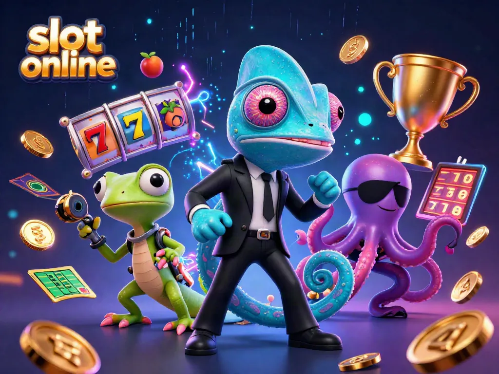 Menangkan permainan slot online dengan berbagai simbol jackpot dan elemen menarik lainnya.
