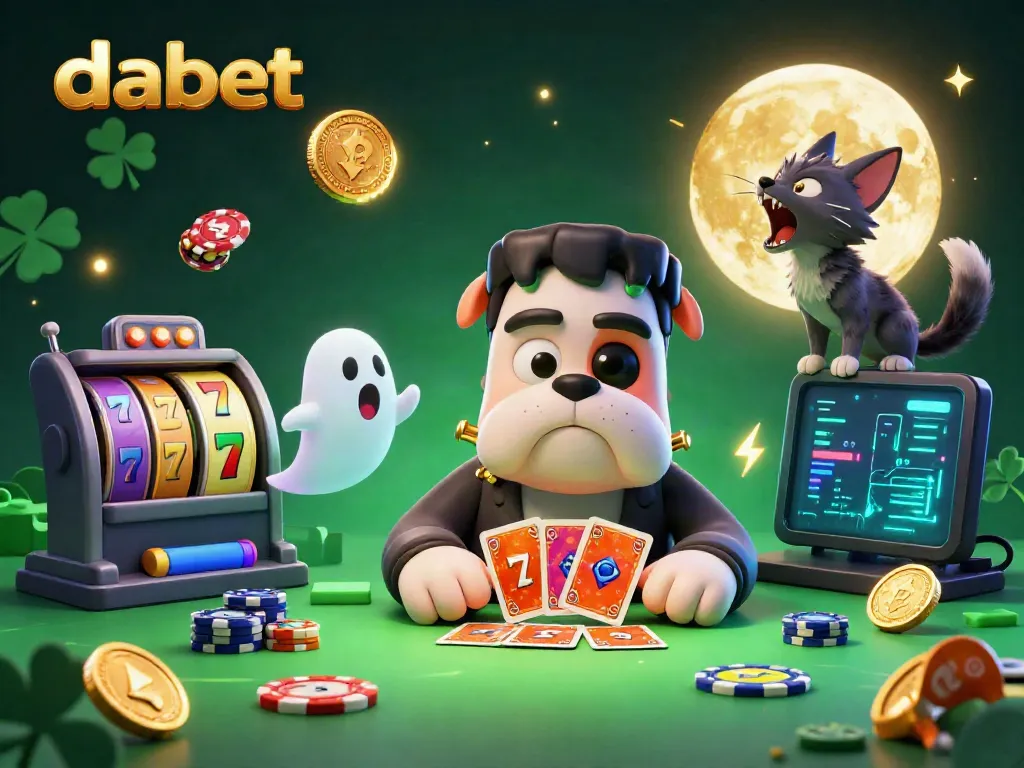 Dabet invites players to experience thrilling slot games, featuring unique characters in an engaging casino atmosphere.