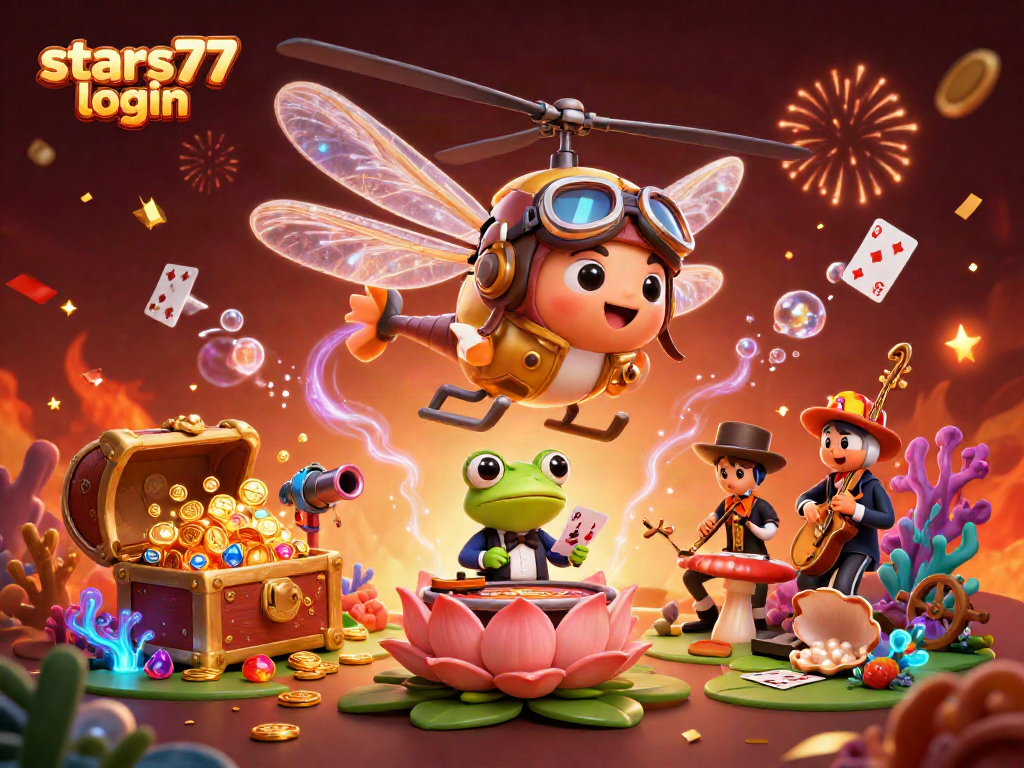 Mainkan permainan di stars77 login dengan dealer ramah dan suasana kasual yang menyenangkan.