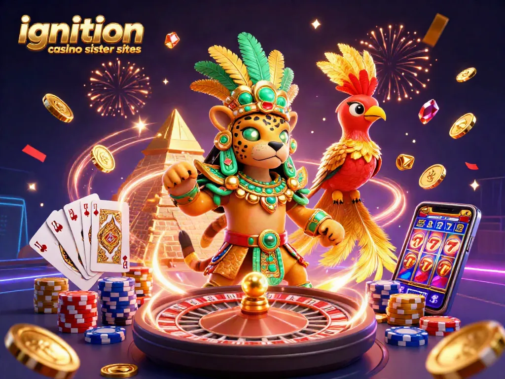 Experience the thrill of ignition casino sister sites with vibrant casino action and dynamic 3D art.