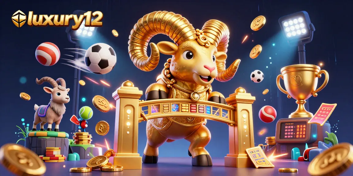 Menggila dan bermain di luxury12 dengan ram emas dan elemen taruhan yang menonjol.