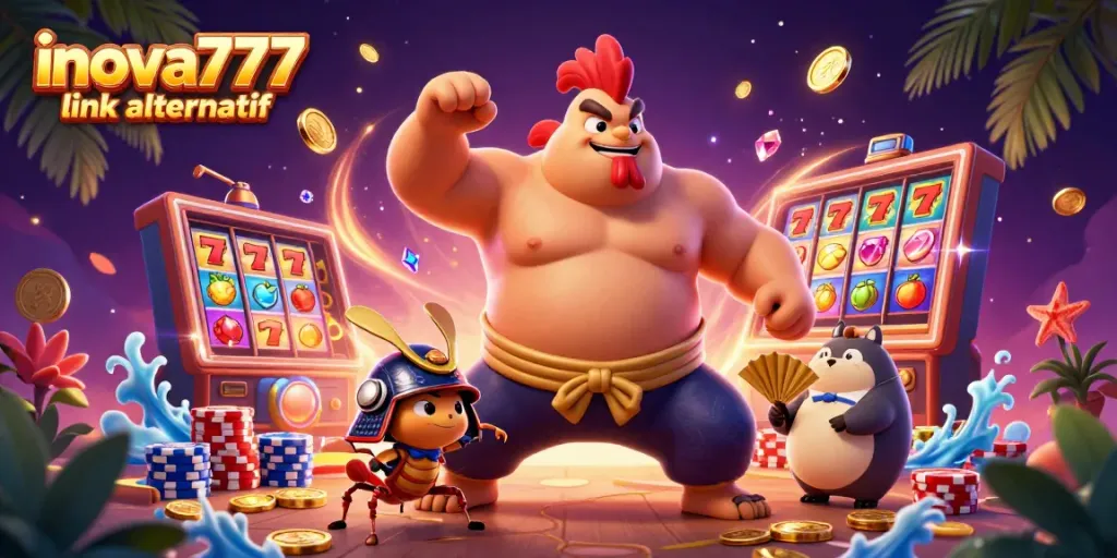 Unleash thrilling excitement with the inova777 link alternatif featuring dynamic slot machine action and winning elements.