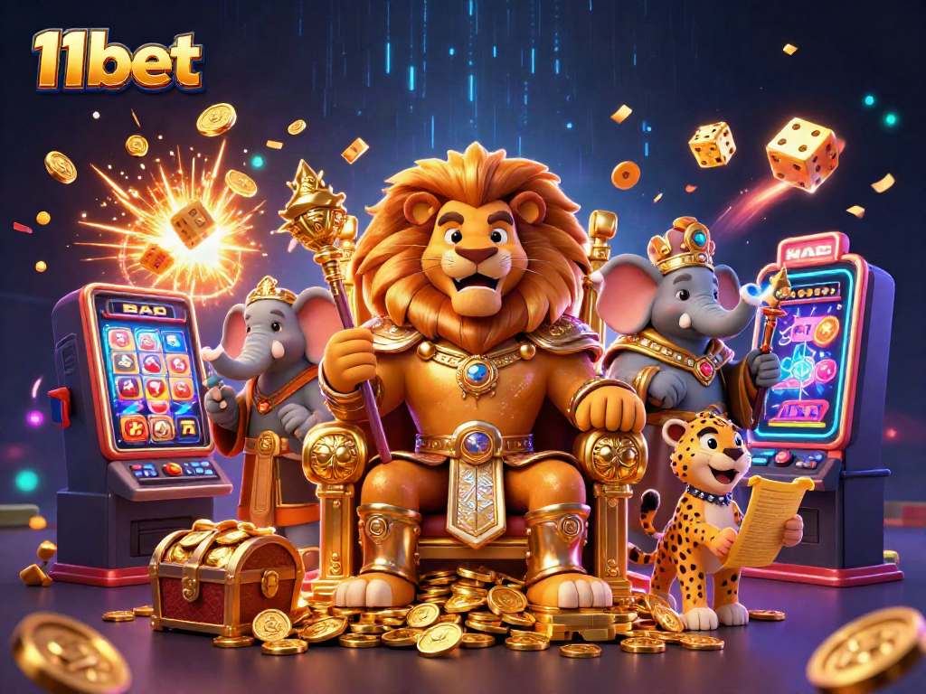 Experience thrilling jackpots at 11bet with dynamic casino visuals and exciting game elements.
