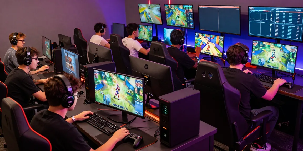 Gamers immersed in intense multiplayer battles on the batman138 platform with vibrant visuals.